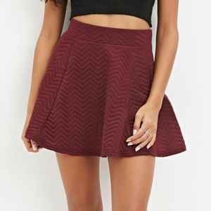 Purple skirt